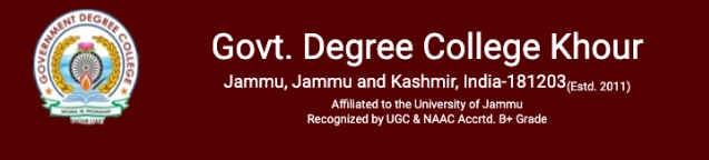 Govt. Degree College Khour